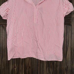 Tommy Hilfiger Pink Striped Women's Top